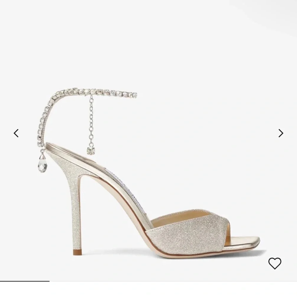 Jimmy Choo Saeda Sandal 100 Heel size 39 - Picture 1 of 3